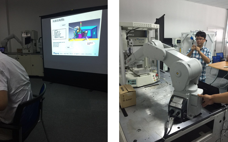 机械手焊接PCB板项目演示 机械手焊接PCB板项目演示